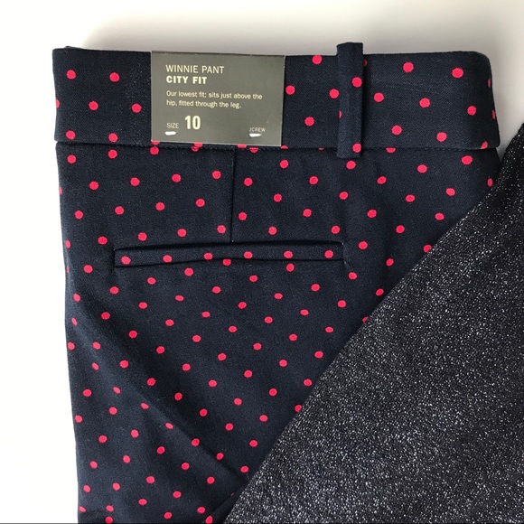 J. Crew Factory Pants - J Crew Factory Stretch Cropped Pants Sz 10 NWT